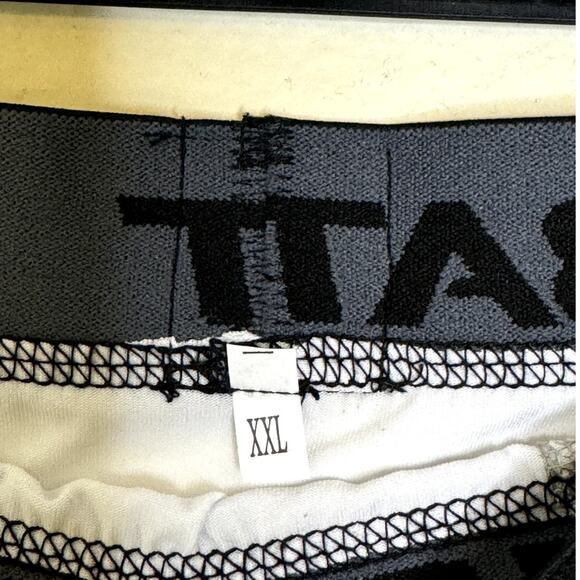 **2 PACK** MEN'S PRO.COM PRO COMBAT WHITE COMPRESSION PANTS SIZE XXL - Picture 4 of 6